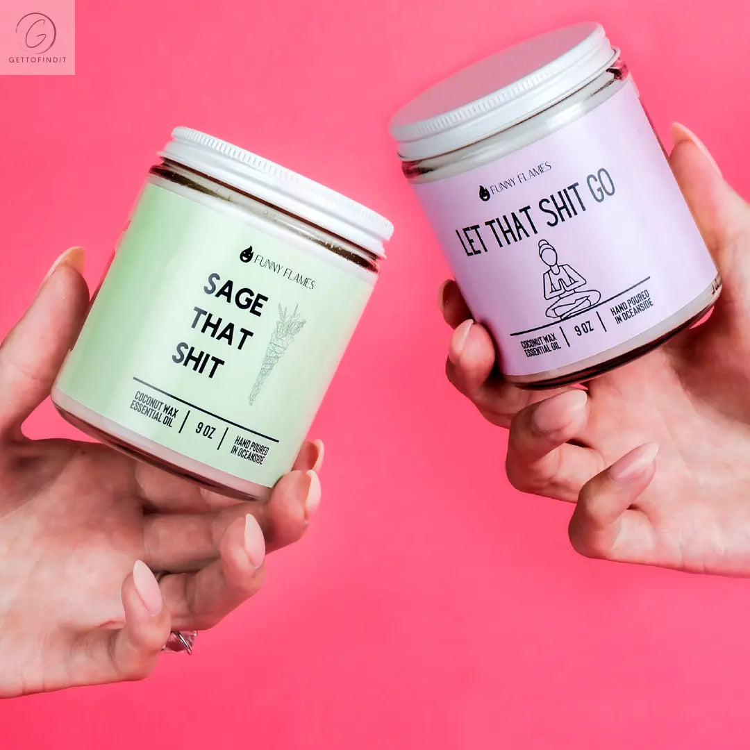 Sage That Shit DC-Funny Candle Co