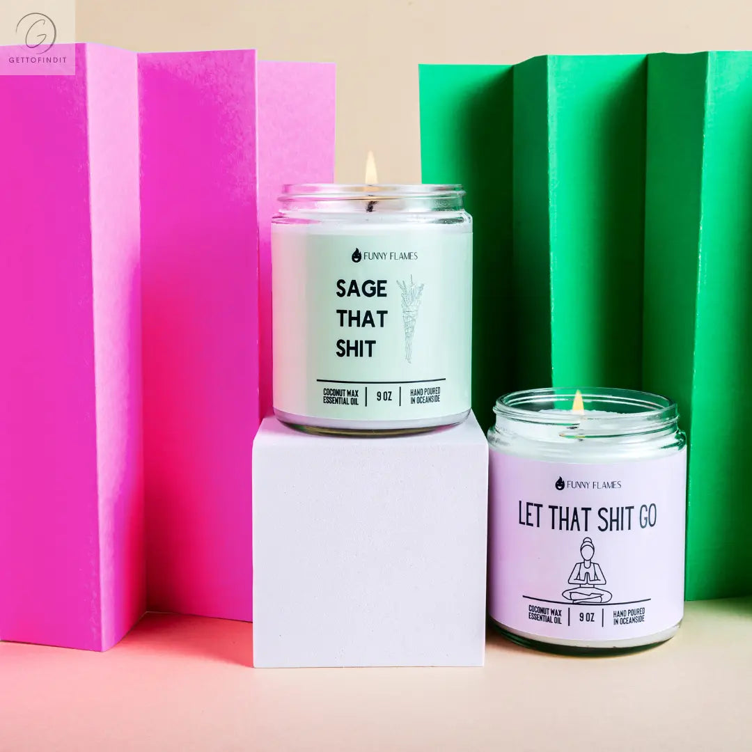 Sage That Shit DC-Funny Candle Co