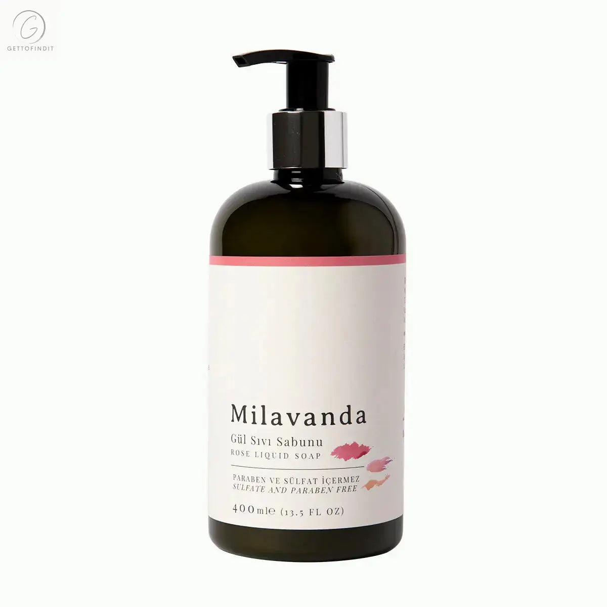 Milavanda Elegant Rose Hand Wash 400ml Get To Find It, LLC