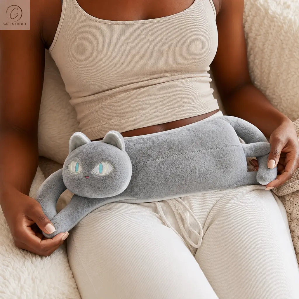 USB Heating Cat Pillow Pad — Period & Muscle Relief