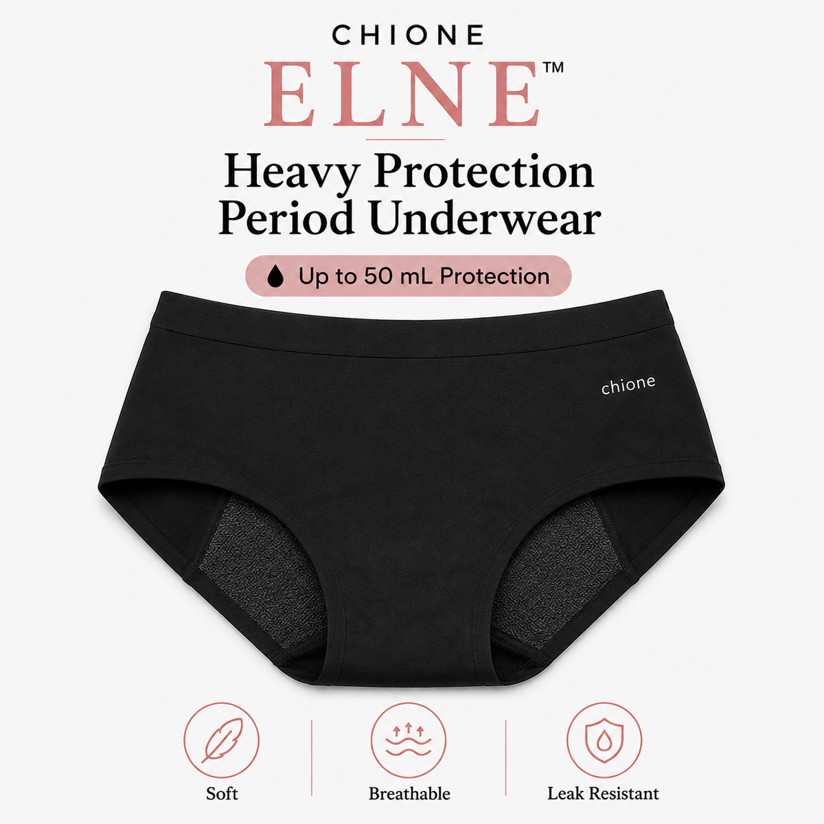 CHIONE ELNE™ Heavy Protection Period Underwear