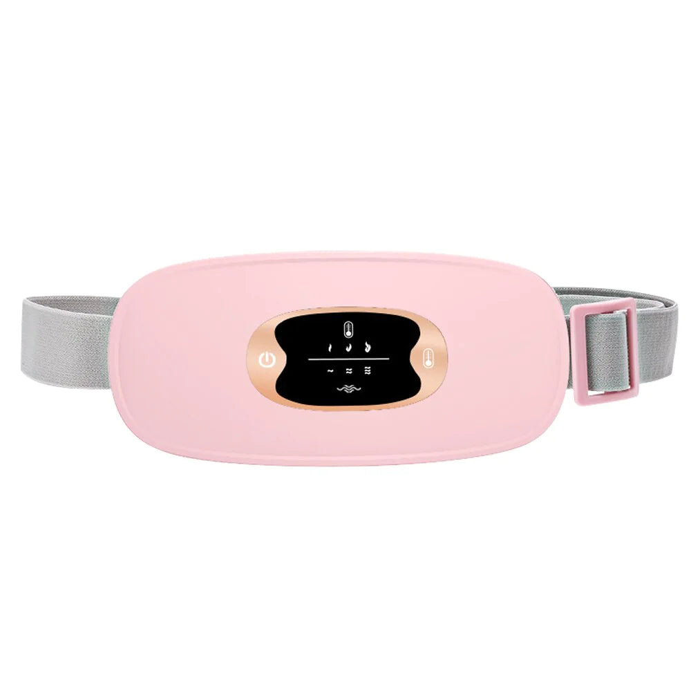 Heating Vibrating Menstrual Belt for Cramp Relief