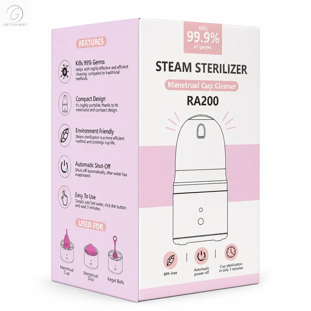 Electric Menstrual Cup Sterilizer