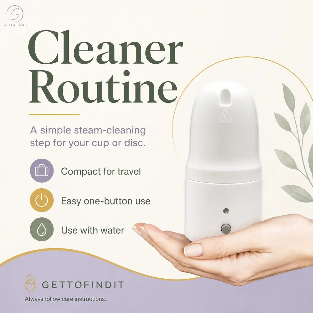 Electric Menstrual Cup Sterilizer