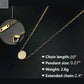 Stainless Steel Gold Sun Necklace Get To Find It, LLC