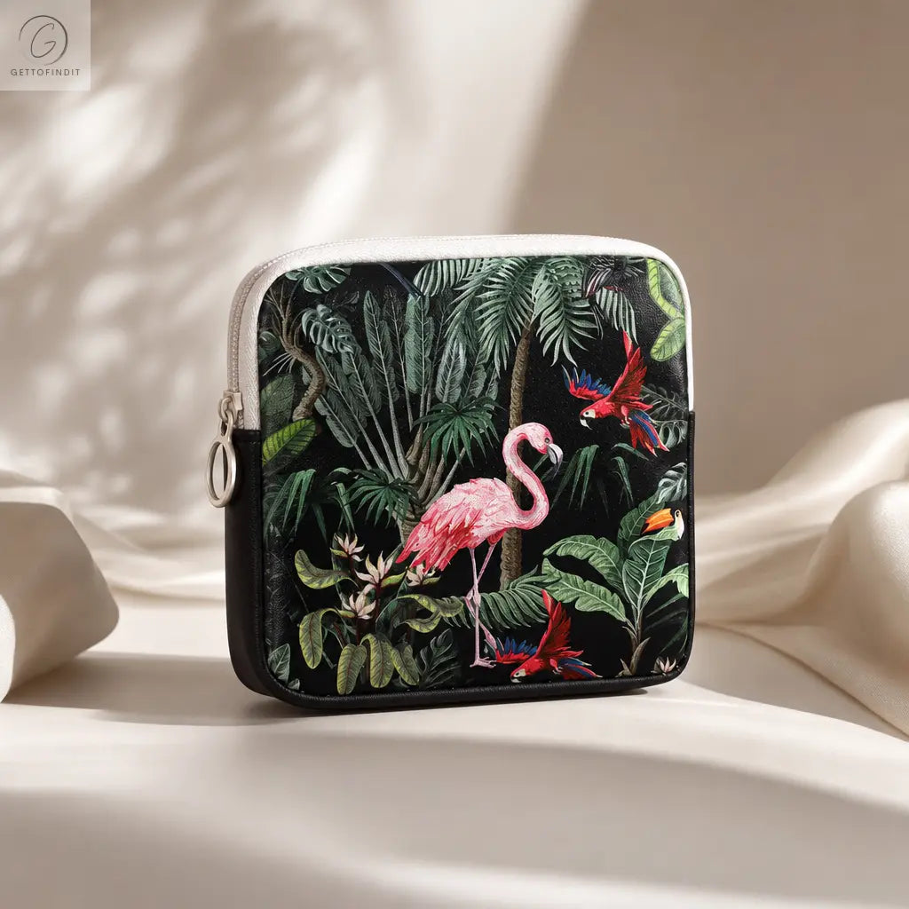 Period Bag — Menstrual Cup & Sanitary Pad Pouch 