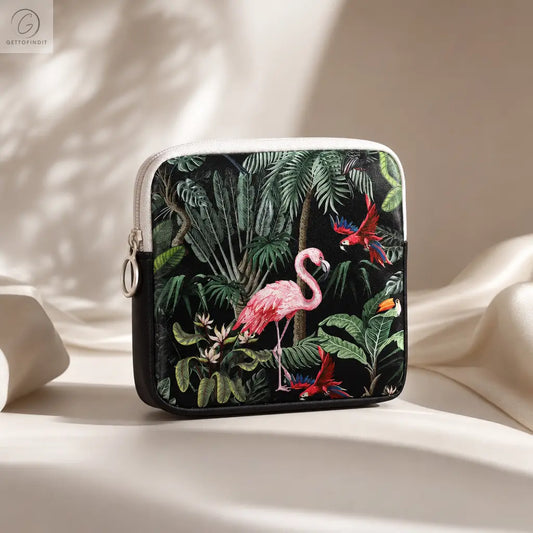 Period Bag — Menstrual Cup & Sanitary Pad Pouch 