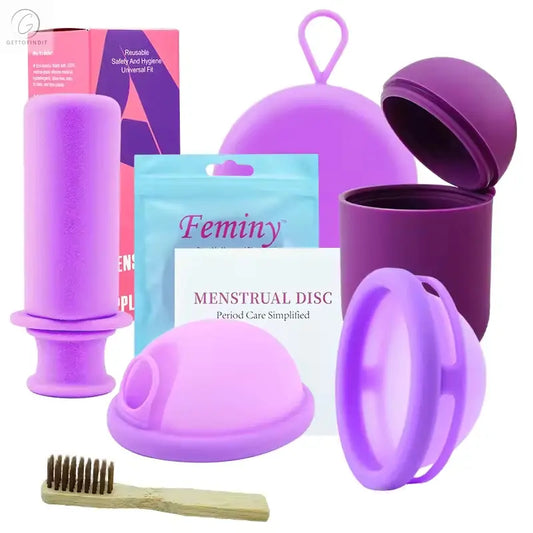 Feminy Menstrual Disc Kit (with Applicator + Travel Pouch)