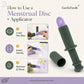 Feminy Menstrual Disc Kit (with Applicator + Travel Pouch)