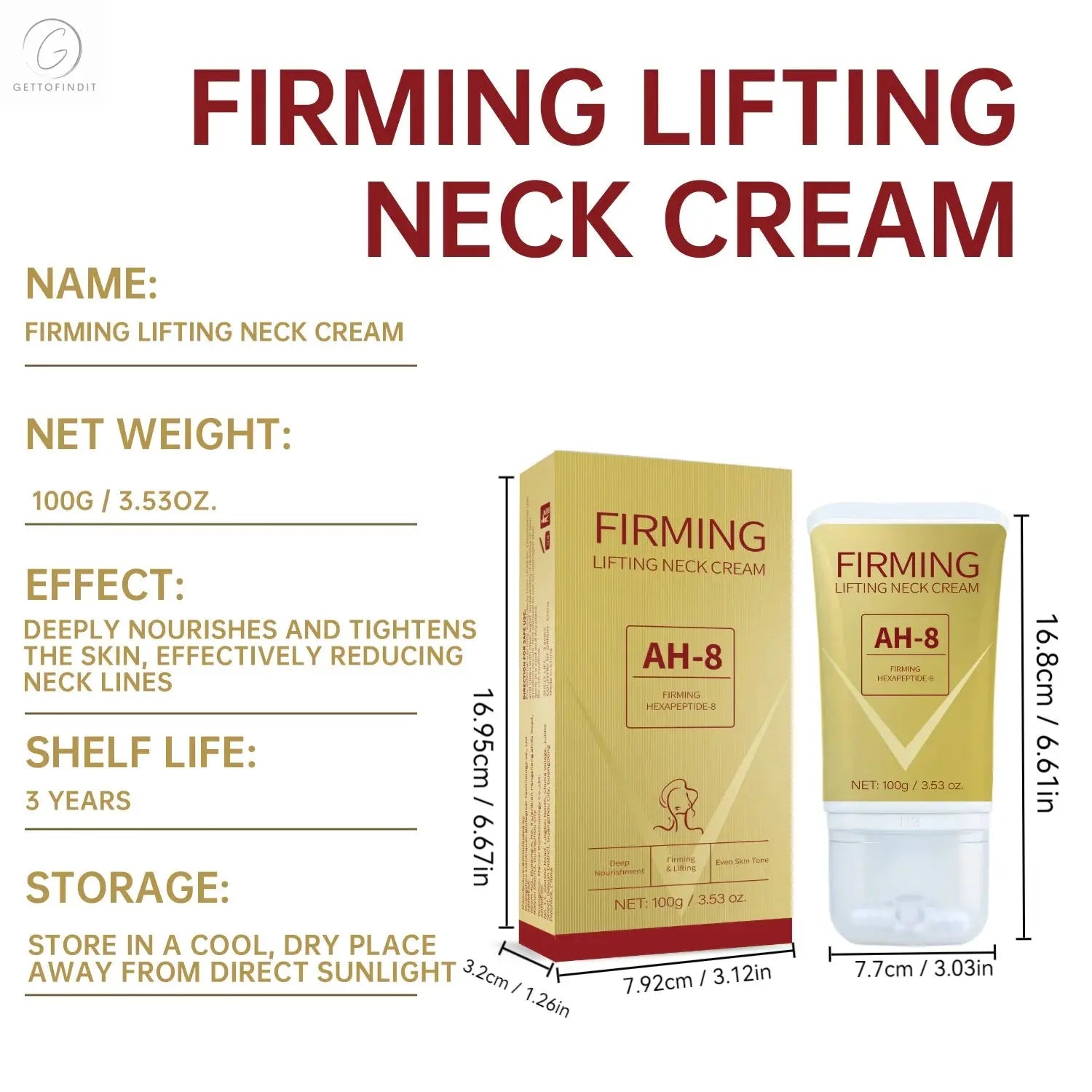 Firming Neck Roller Cream Get To Find It, LLC