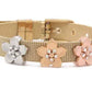 5 Stone Flower Charm