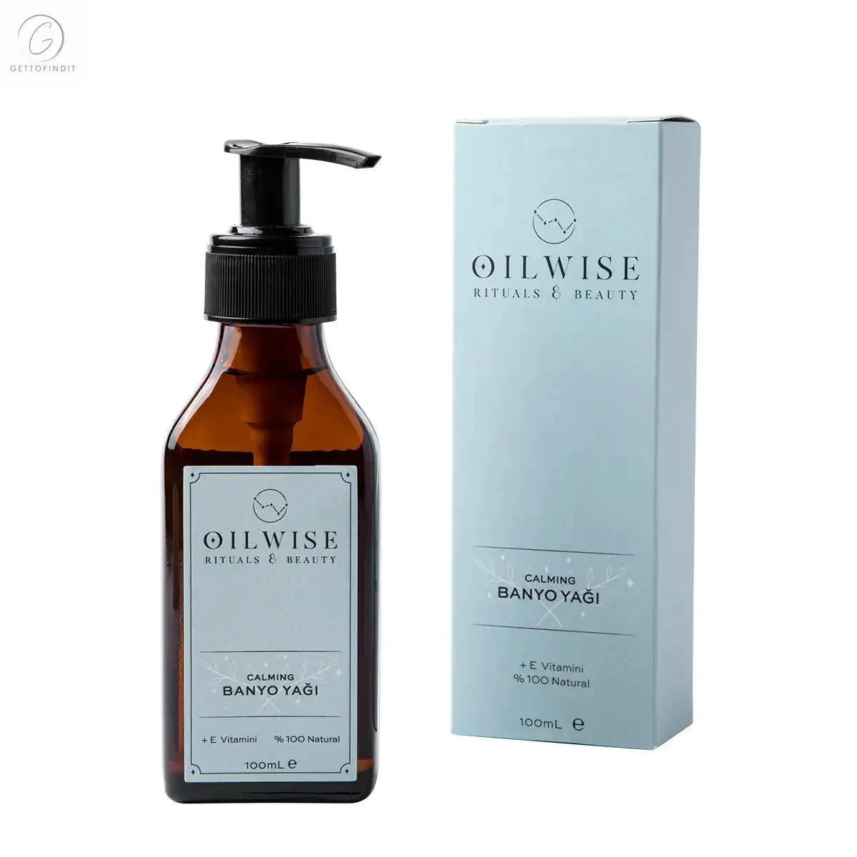 Oilwise Calming Bath Oil 100 ml Get To Find It, LLC