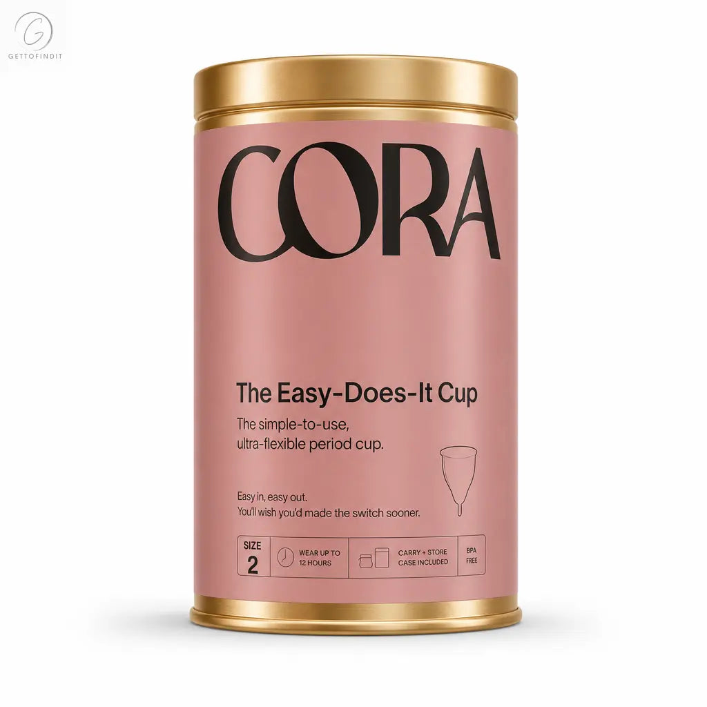 Cora The Easy-Does-It Cup — Best Menstrual Cup for Beginners
