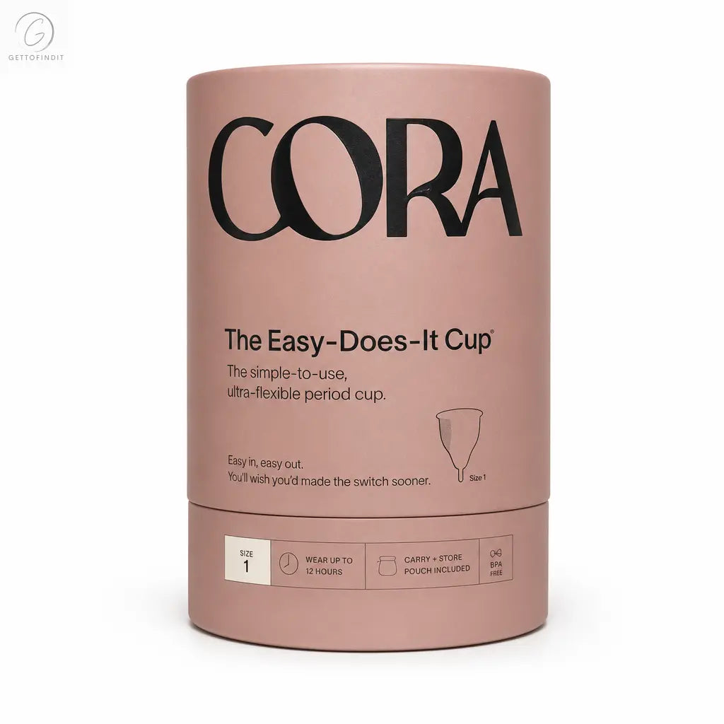Cora The Easy-Does-It Cup — Best Menstrual Cup for Beginners