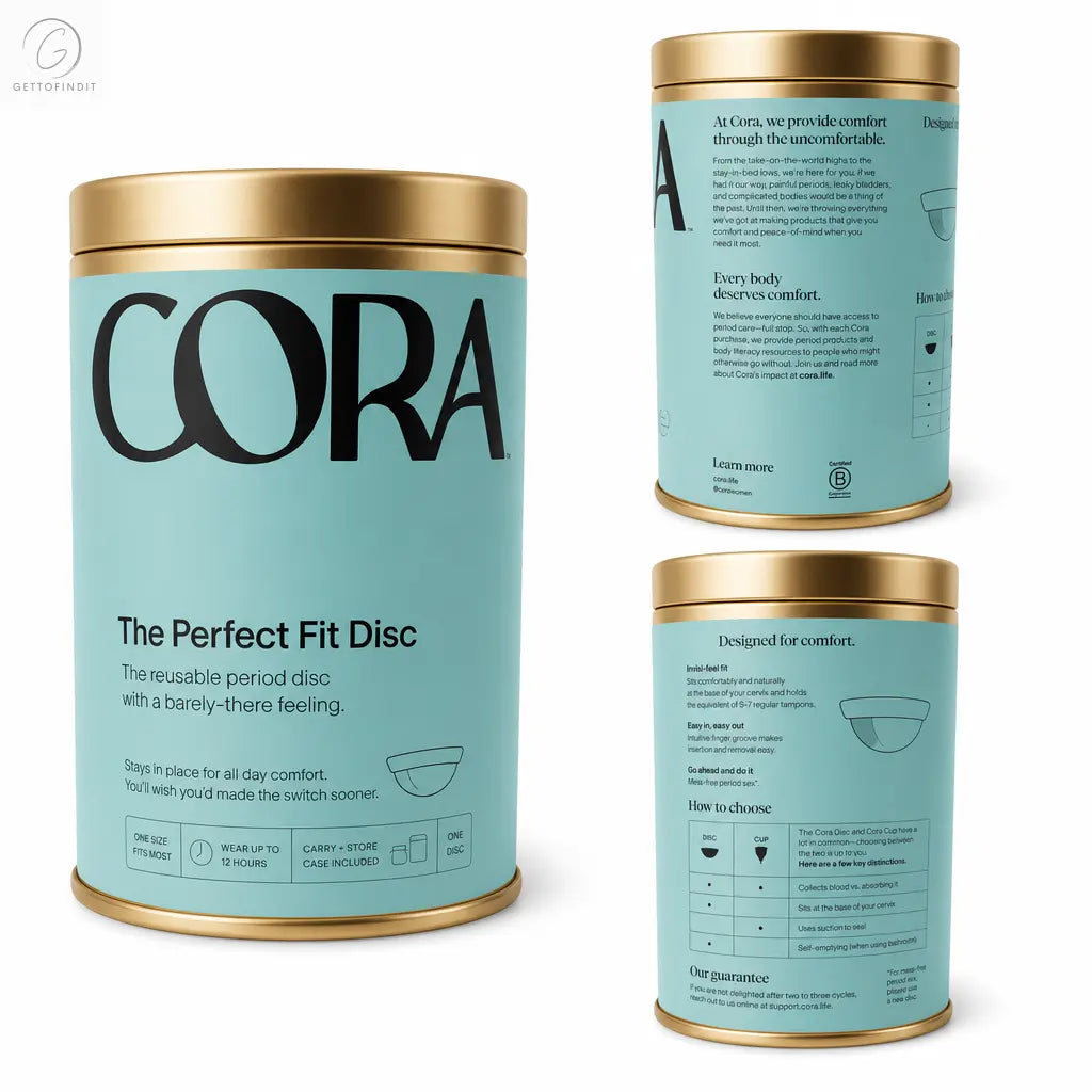 Cora The Perfect Fit Disc — Reusable Period Disc