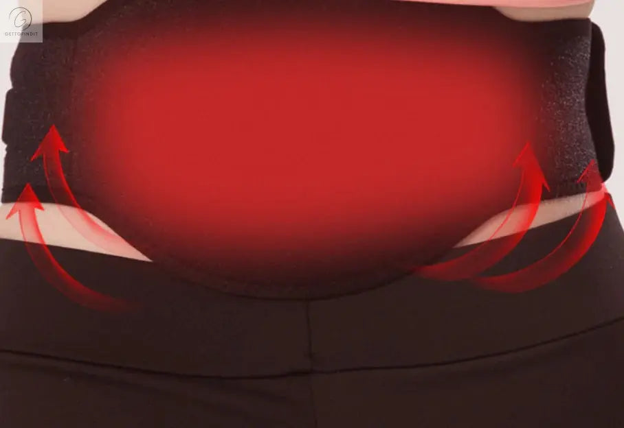 Electric Heating Waist Belt for Pain Relief and Warmth Get To Find It, LLC