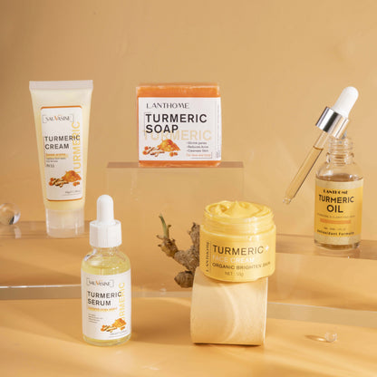 Turmeric Moisturizing Skincare 5-piece Set