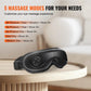 Heated Eye Massager Eye Care Device 5 Modes Bluetooth Music Foldable