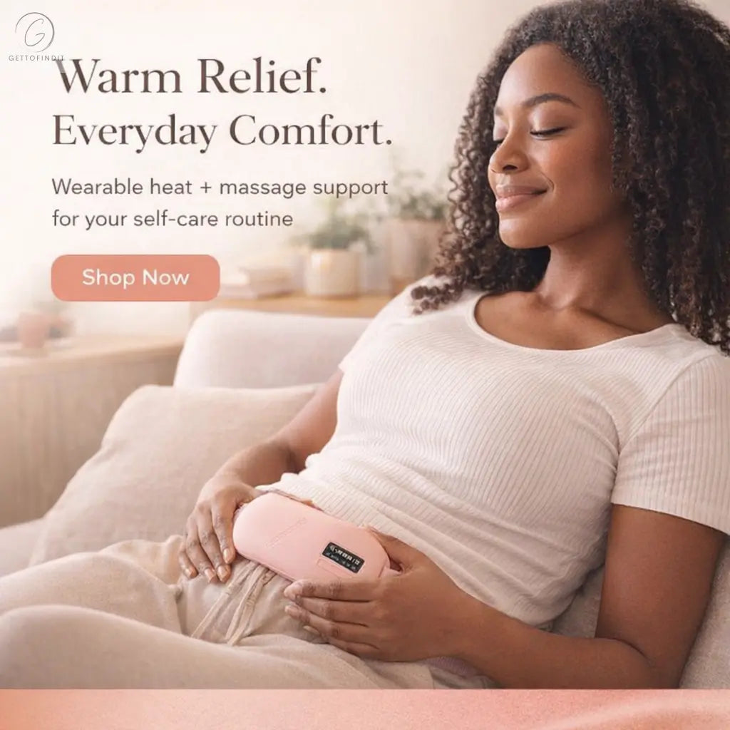 Menstrual Belt — Drug-Free Period Cramp Relief Gettofindit