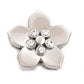 5 Stone Flower Charm