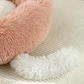 Plush Pet Bed with Ears and Tail for Cats and Small Dogs