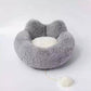 COZY PLUSH PET BED FOR CAT OR SMALL DOG