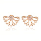 Crystal Earrings -Gold