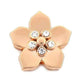 5 Stone Flower Charm