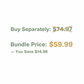 First Period Starter Bundle - Savings Comparison