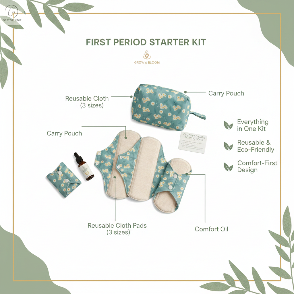 First Period Starter Bundle - Infographic