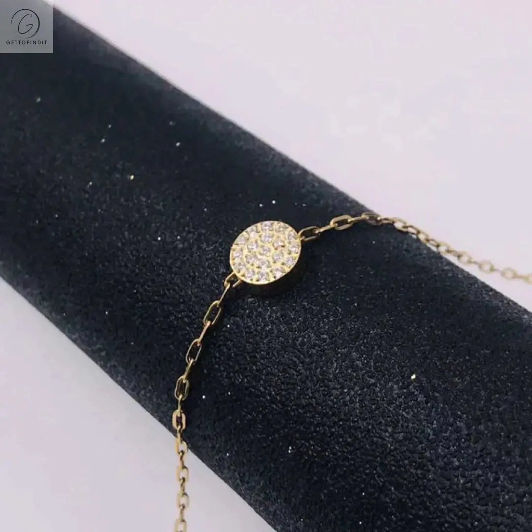 Stainless Steel Gold Sun Necklace Get To Find It, LLC