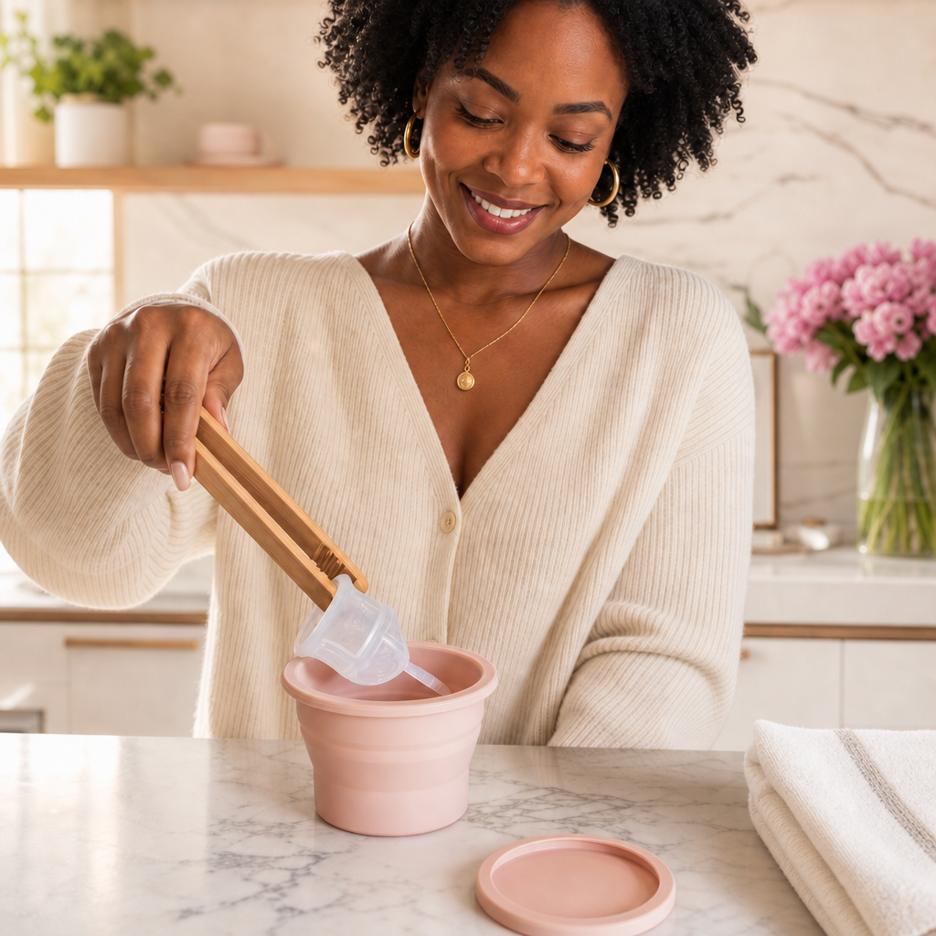 VOXAPOD® On-the-Go Menstrual Cup Sterilizer