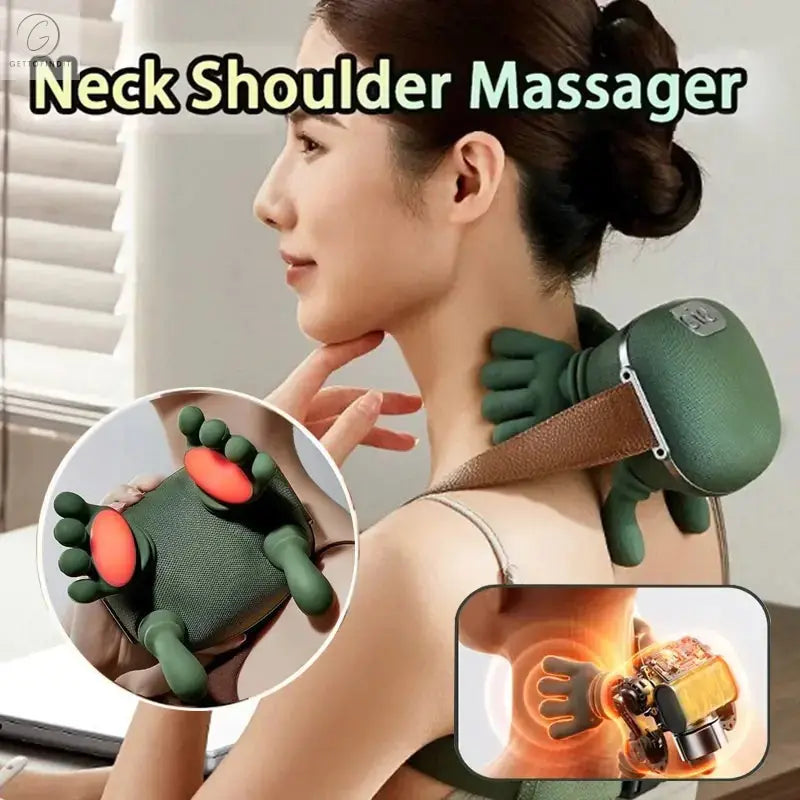 Wireless Neck & Shoulder Massager Get To Find It, LLC