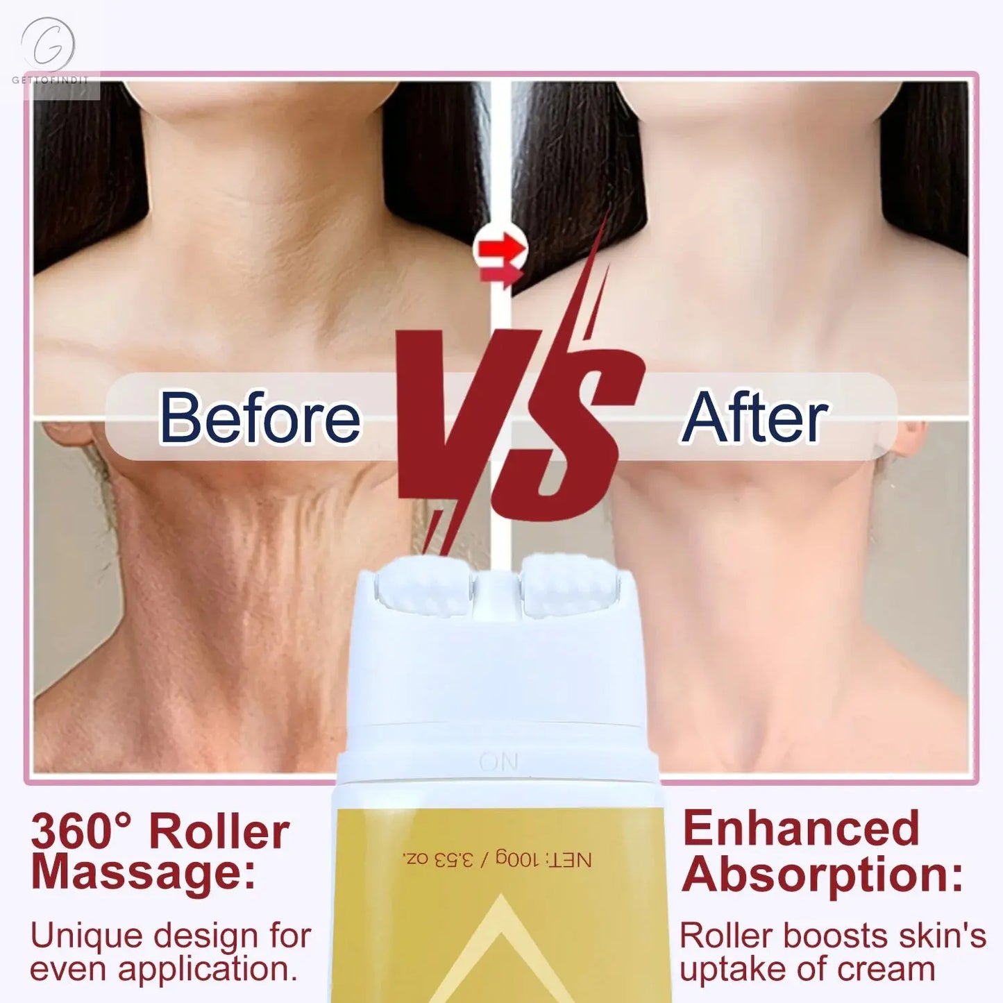 Firming Neck Roller Cream Get To Find It, LLC